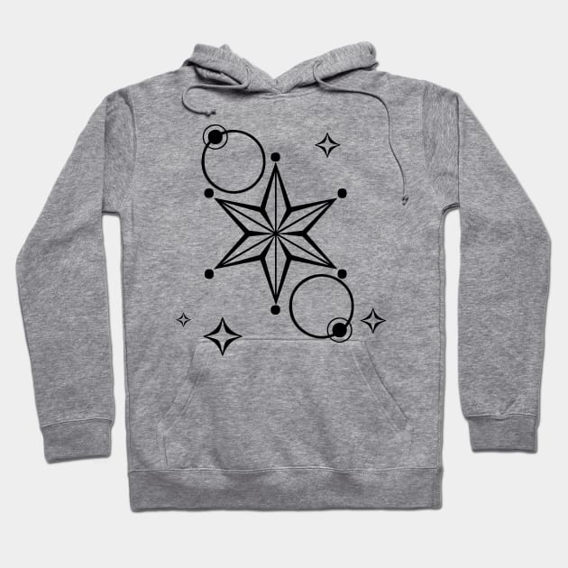 Pattern of stars Hoodie by SAMUEL FORMAS